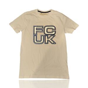 French Connection FCUK Men's Gray Graphic Print T-Shirt Size M